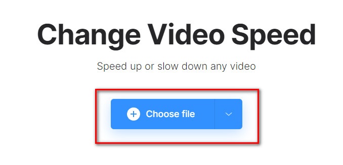 Change Video Speed FVC