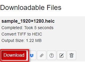 Download HEIC File