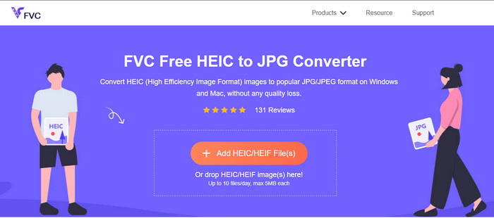 Gratis HEIC naar JPEG-converter
