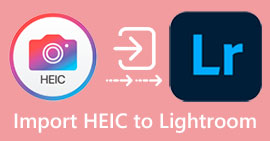 Importálja a HEIC-et a Lightroomba
