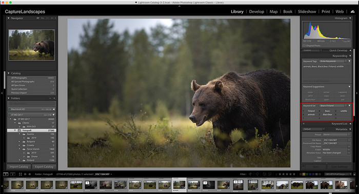 Lightroom auf dem Mac