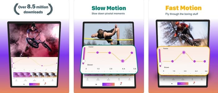 Slowmotion video app