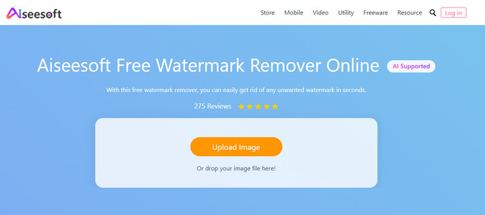 Aiseesoft Watermark Remover Online
