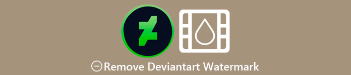 إزالة العلامة المائية DeviantArt
