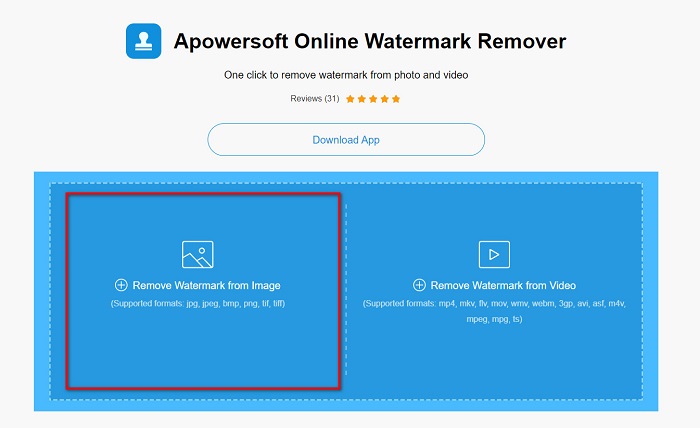 Apowersoft watermark remover