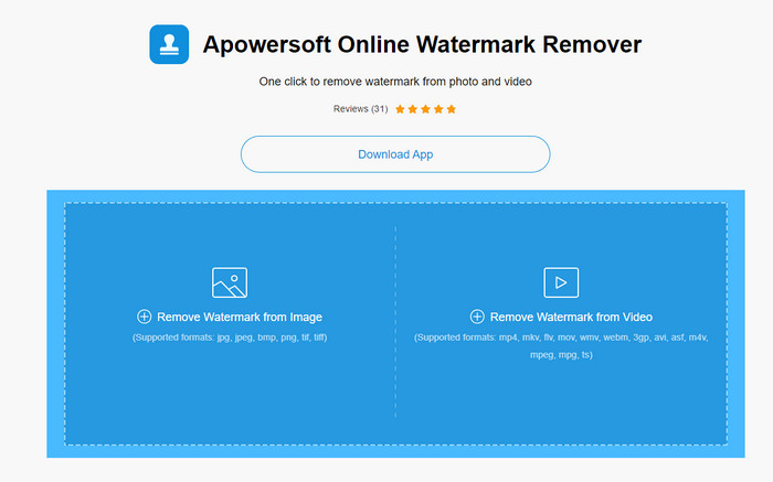 Apowersoft Online-Wasserzeichen-Entferner