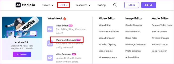 Media IO Watermark Remover