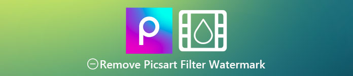 Rimuovere la filigrana del filtro Picsart