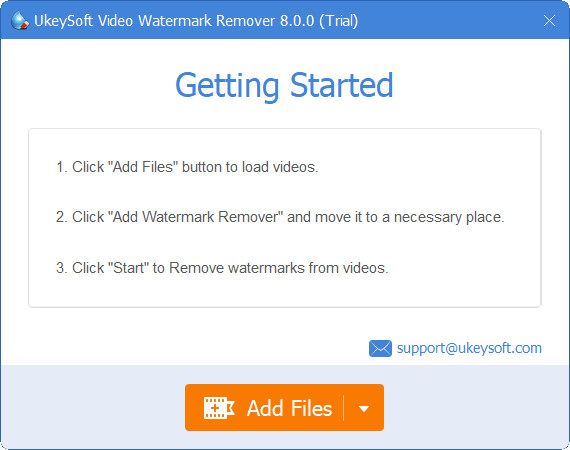 UkeySoft Video Vandmærke Remover