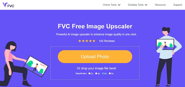 Upscaler de imagem FVC