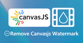 הסר סימן מים של Canvasjs