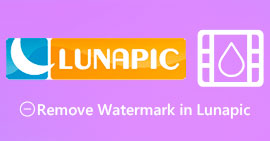 Remove Watermark in Lunapic