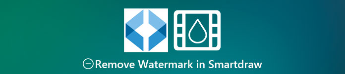 Watermerk verwijderen in Smartdraw