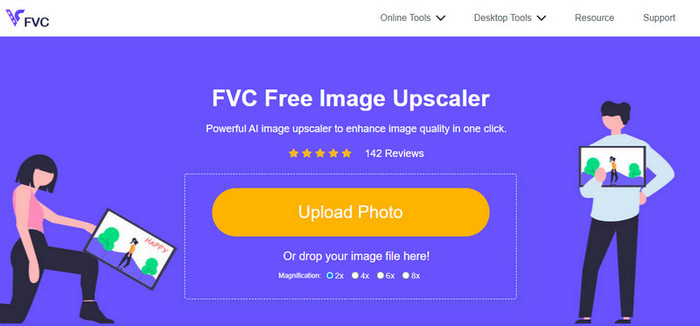 ฟรี Image Upscaler FVC