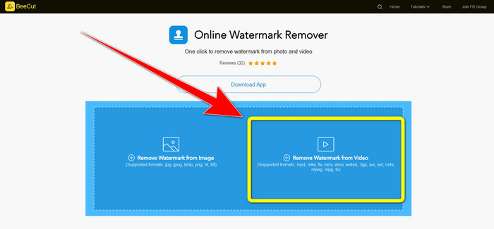 Beecut Online Watermark Remover