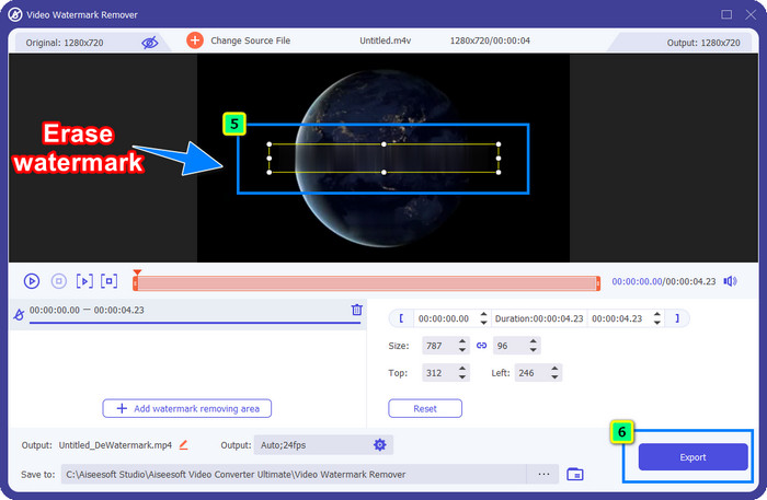 Export AVS Video no Watermark