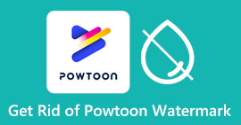 היפטר מסימן המים של Powtoon