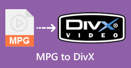 MPG:stä DivX:ään