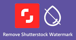 删除 Shutterstock 水印