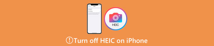Stäng av HEIC iPhone