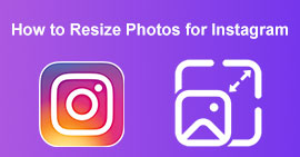 Redimensionner la photo pour Instagram