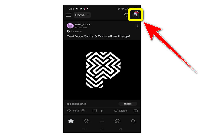 Click The Save