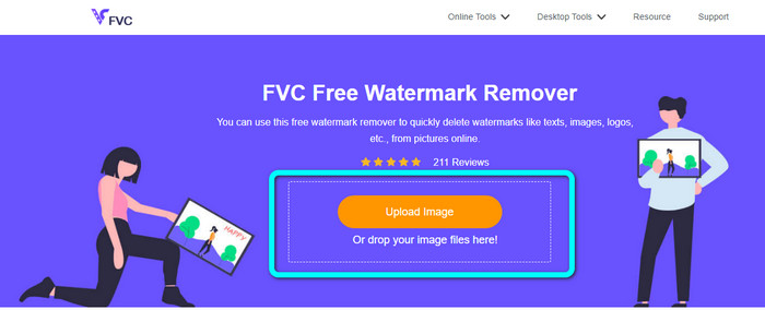 FVC アップロード画像のトリミング