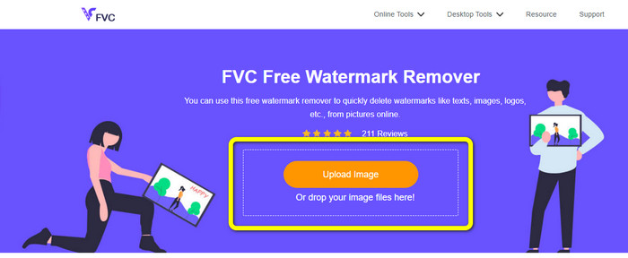FVC Upload Vandmærke Remover