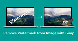 GIMP वॉटरमार्क हटाएं
