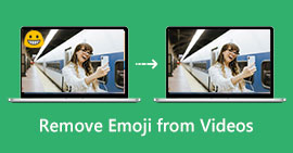 Eliminar emoji de videos