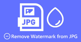 Watermerk verwijderen uit JPG