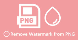 Watermerk verwijderen uit PNG-bestanden