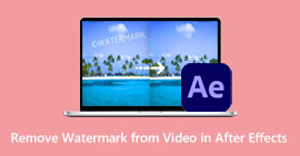 Fjern vandmærke fra video i After Effects