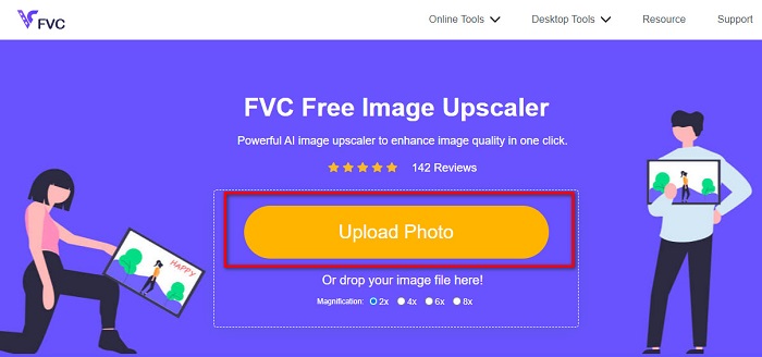 Fotoğraf FVC Yükle Resmi Word'de Yeniden Boyutlandır