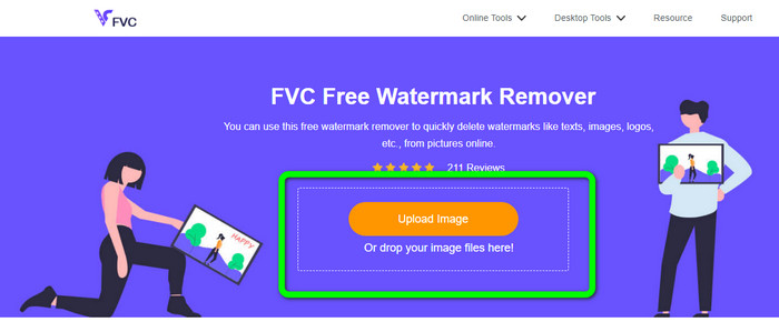 FVC อัปโหลดภาพลดลง