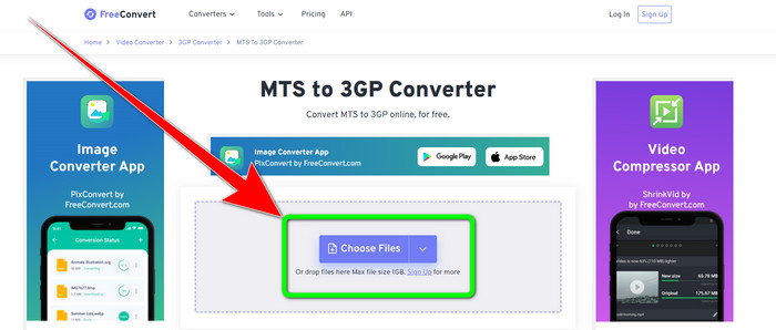 MTS-bestand invoegen