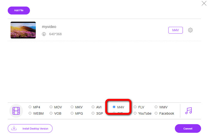 M4V บันทึกตำแหน่งที่ต้องการ