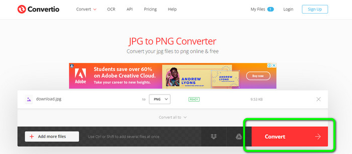 Convertio Image Converter Online