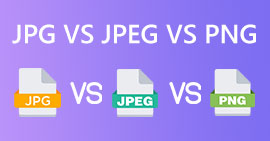 JPG'ye Karşı JPEG'e Karşı PNG'ler