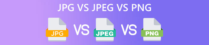 JPG 대 JPEG 대 PNG