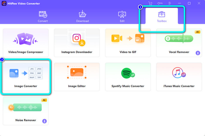 Toolbox Panel Image Converter