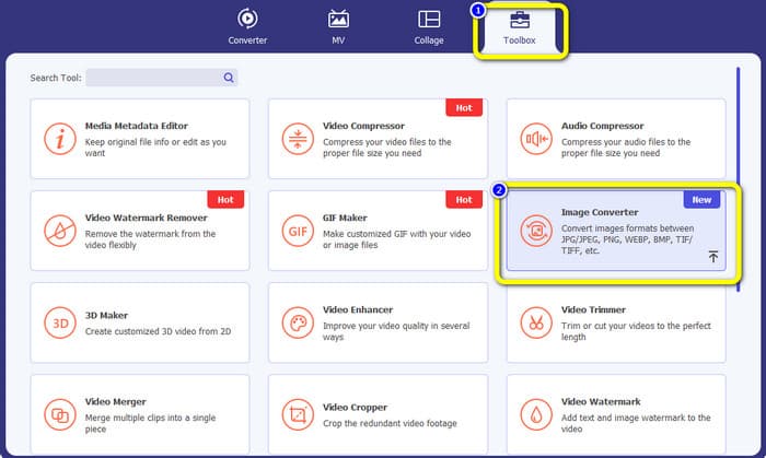 Velg Image Converter Tool