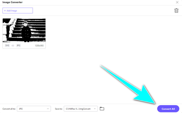 Haga clic en Convertir todo Hitpaw