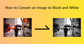 Konverter et billede til sort/hvid s