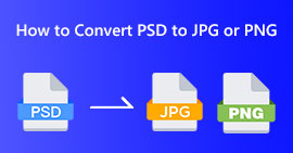 Converti PSD in JPG PNG s
