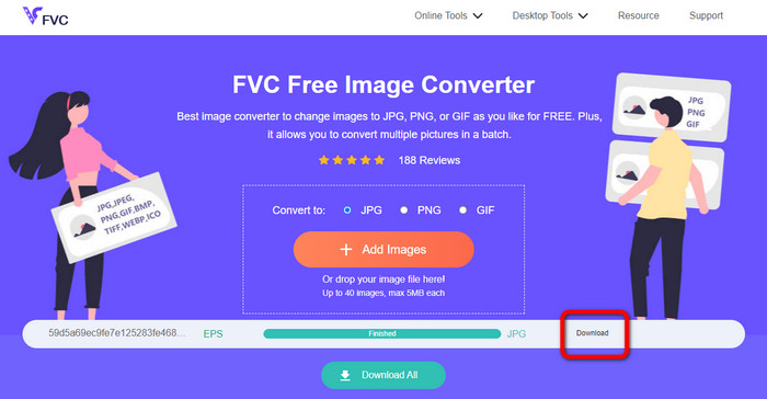 Download Converted Image