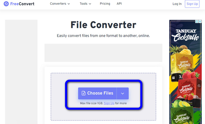 Free Convert Choose Files