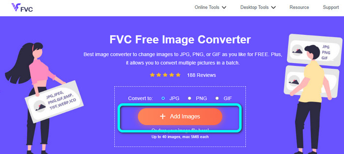 Upload the BMP Image