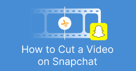 Couper une vidéo sur Snapchat s