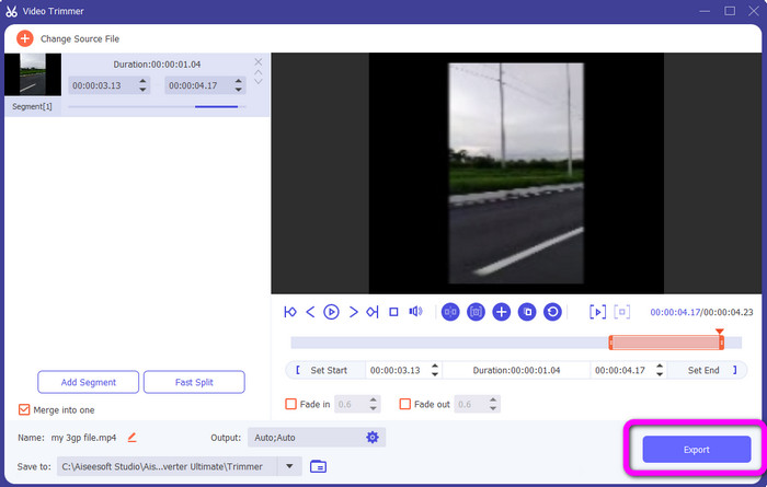 Ekspor Simpan Video Komputer